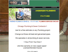 Tablet Screenshot of plumberinchicago.net